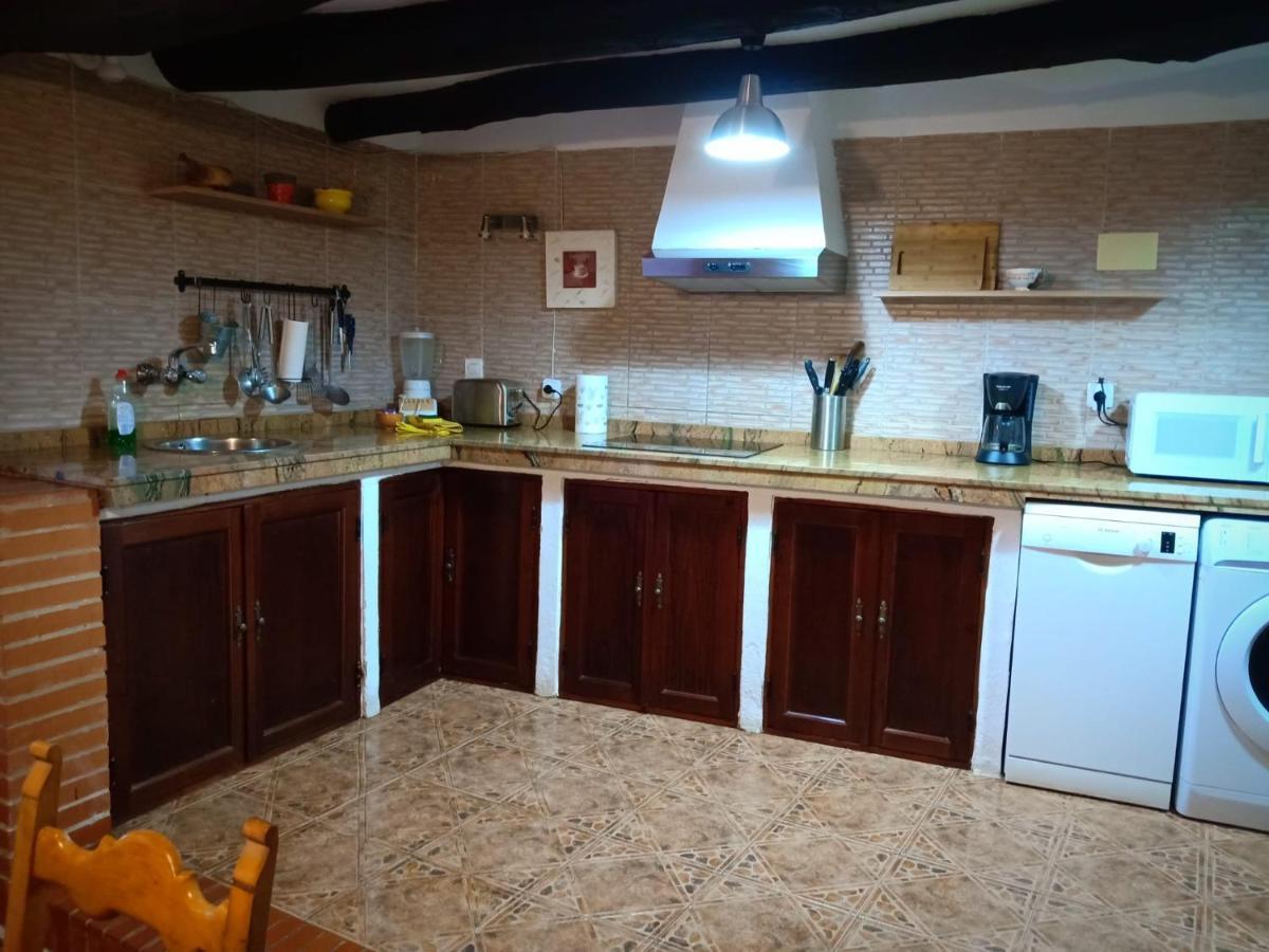 Acogedora Casa De Pueblo Con Piscina Villa Fuenteheridos Eksteriør billede